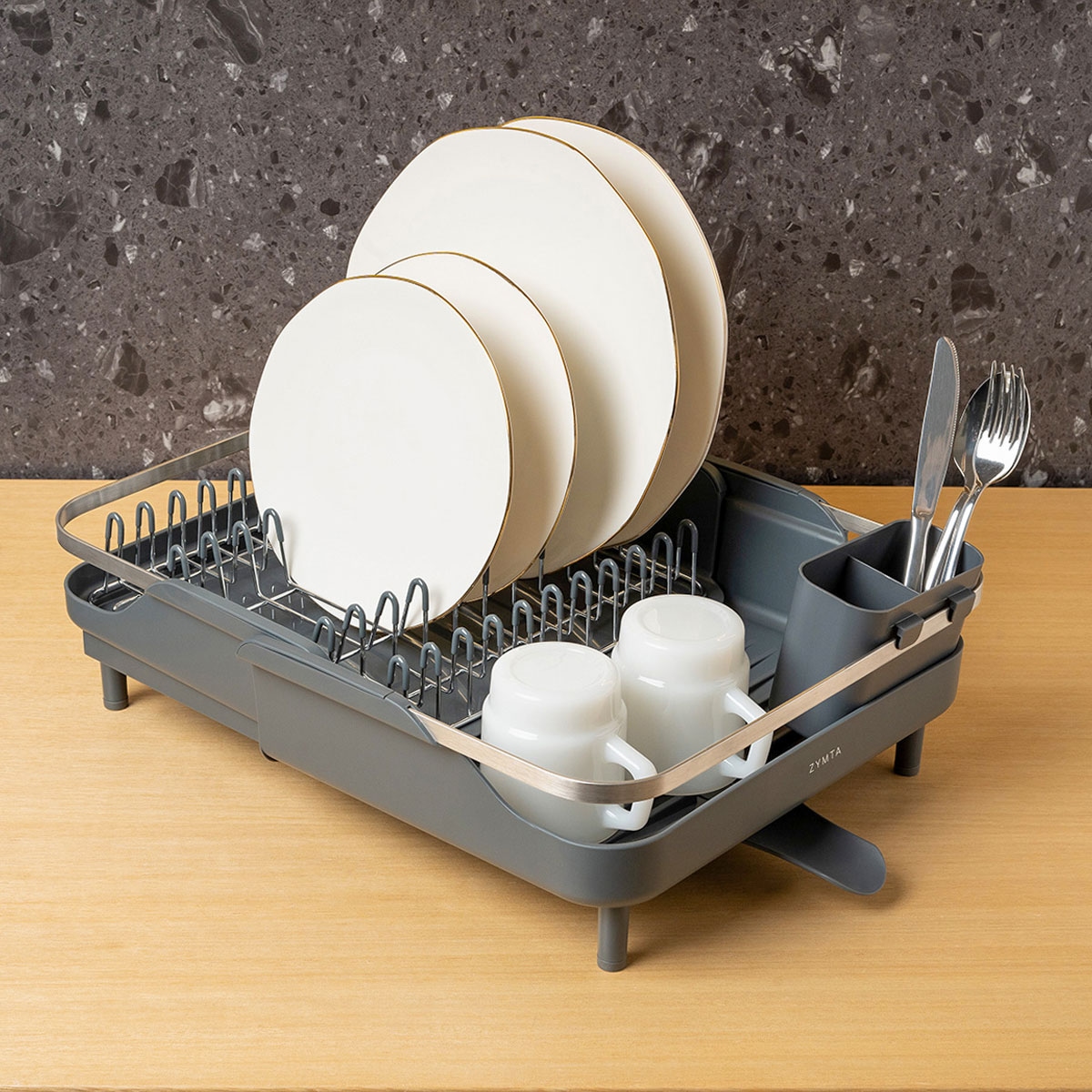 Expandable Stainless Steel Dish Rac.. - 2
