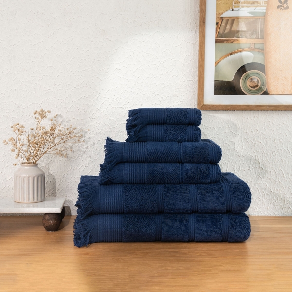 Luxury 6 Pack Towel Set - 100% Turk.. - 1