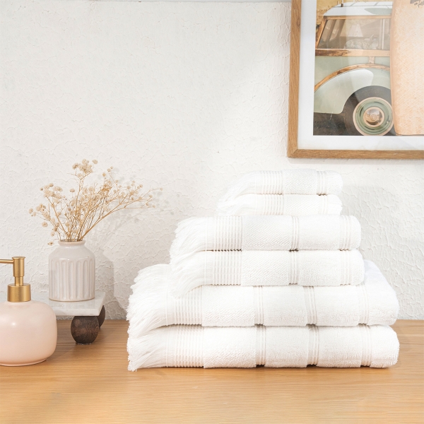 Luxury 6 Pack Towel Set - 100% Turk.. - 1
