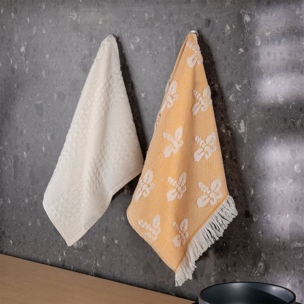 2-Piece Premium Cotton Dish Towels .. - 1