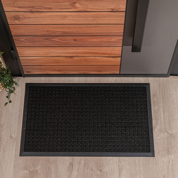 Square Waffle Door Mat | 46 x 76 cm.. - 1