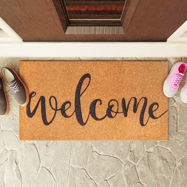 Durable Welcome Printed Door Mat 46.. - 1