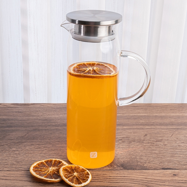 Zymta 1200ML Glass Carafe with Stai.. - 1