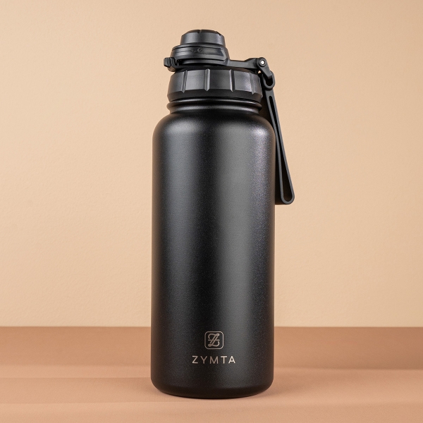 Large Capacity Vacuum Insulated Water Bottle | Durable 18/8 Stainless Steel Thermos for Hot &amp; Cold Drinks 